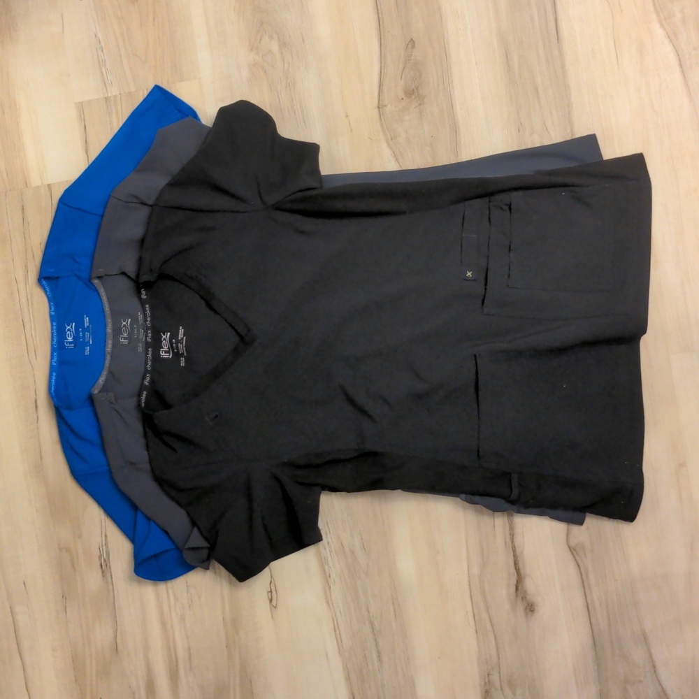 IFlex Cherokee Fitted Scrubs Tops Bundle